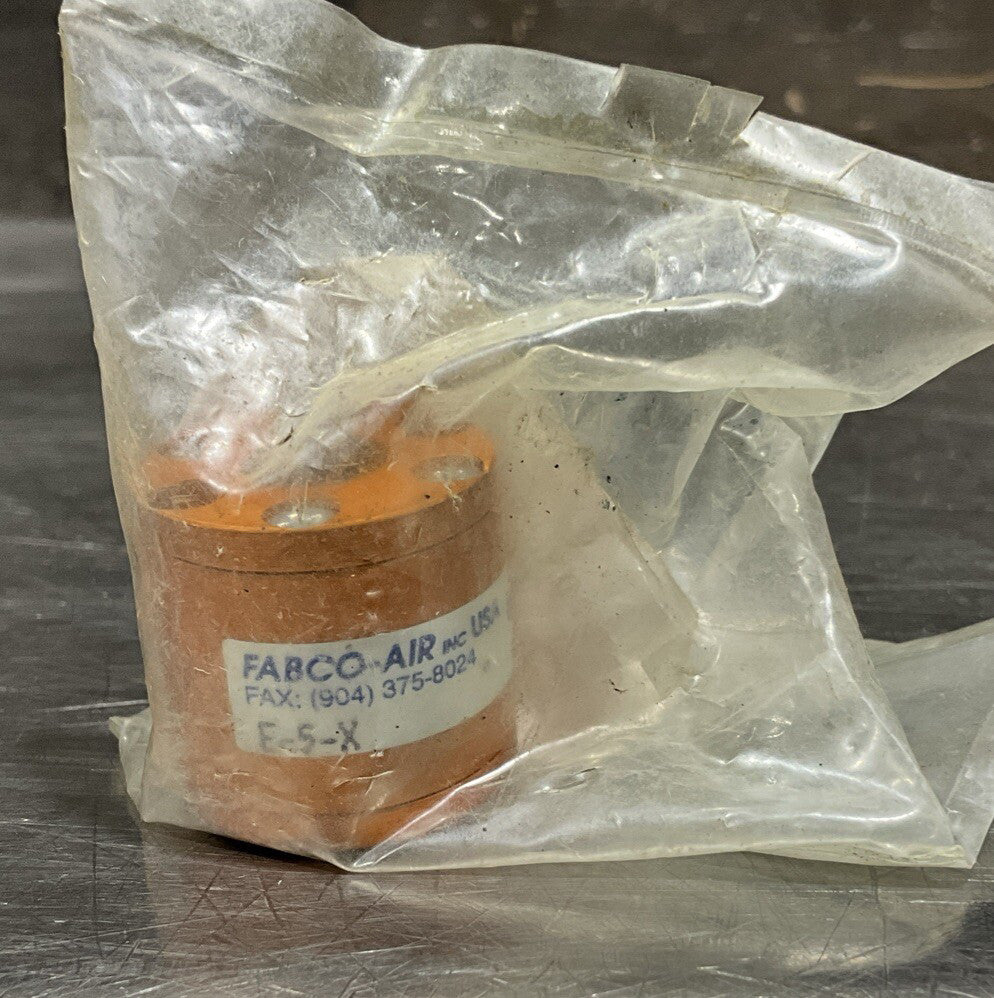 FABCO-AIR E-5-X Mini Pancake  CYLINDER * NEW NO BOX * Nos Surplus