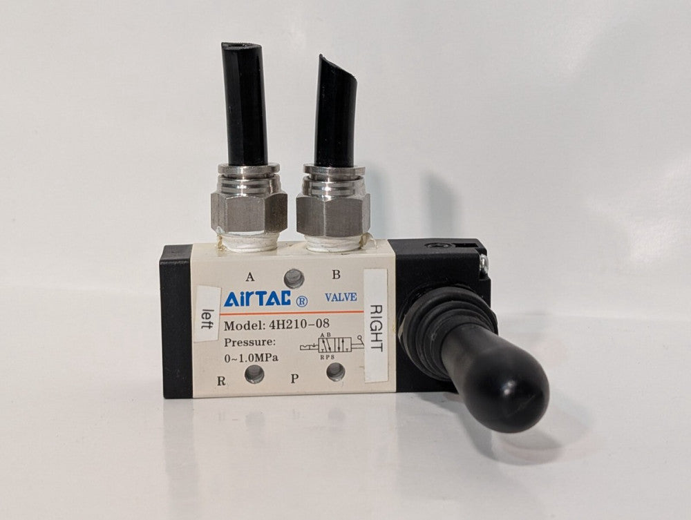 Airtac 4H210-08 5/2 Way 1/4" PT Hand Pull Lever Pneumatic Air Valve Control