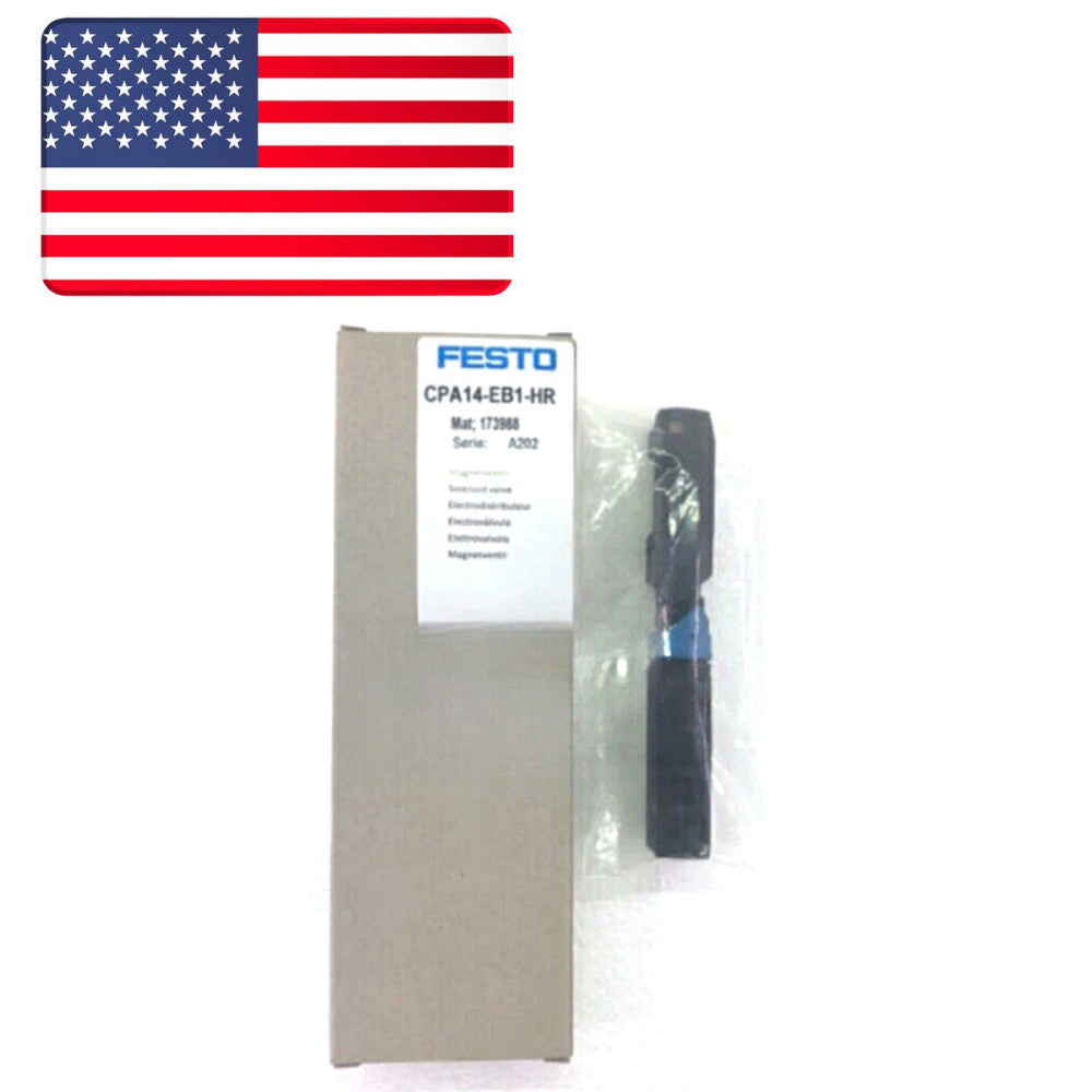 One FESTO CPA14-EB1-HR 173988 Solenoid Valve NEW - US Stock
