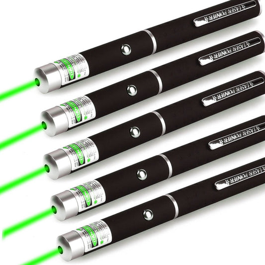 2025 new 5* Green Laser Pen Visible Beam For Pet Toy Single Point Lazer 1mw gift