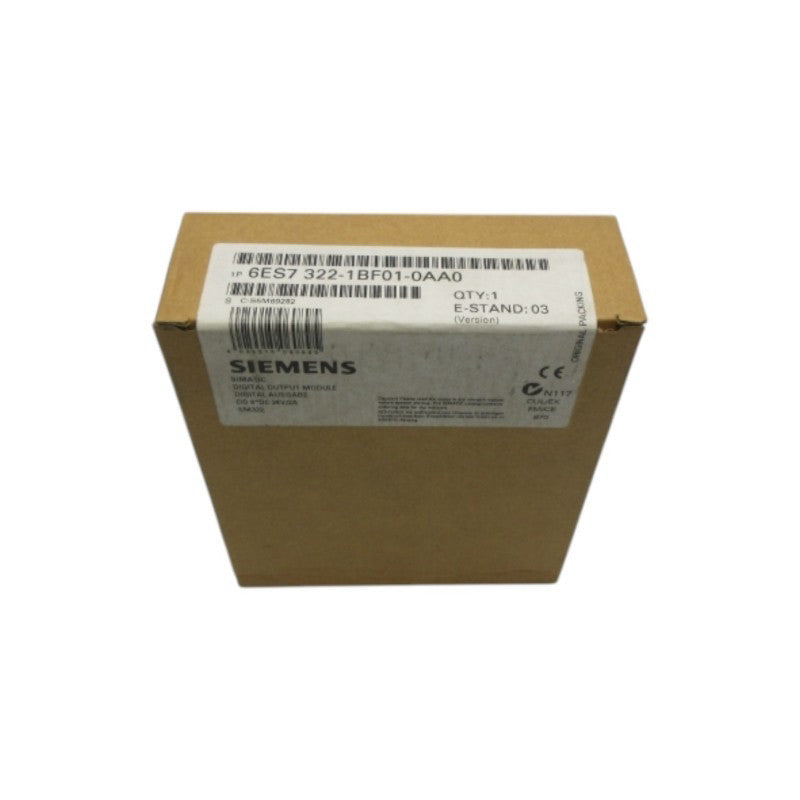 SIEMENS 6ES7322-1BF01-0AA0 24VDC 2A NSFS
