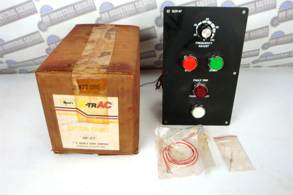 Woods E-TrAC OPTION PANEL EOP-27 for ACF-2000C & AFC-4000C AC Inverter NEW BOXED