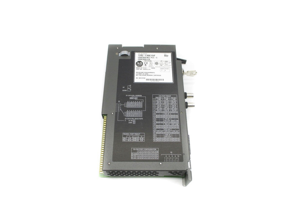 ALLEN BRADLEY 1785-L40C15 SER. F F/W D REMAN