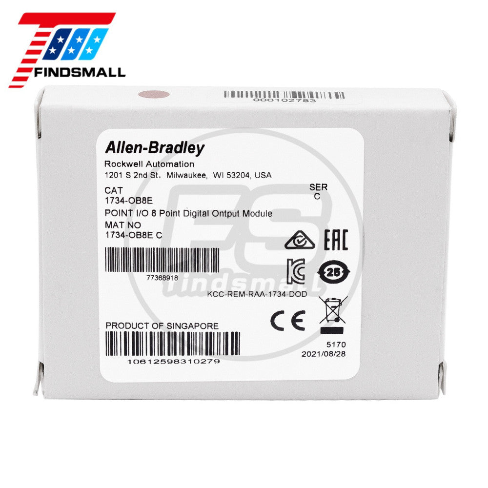 New Sealed Allen-Bradley 1734-OB8E Ser C I/O 8-Point Output Module 1734OB8E US
