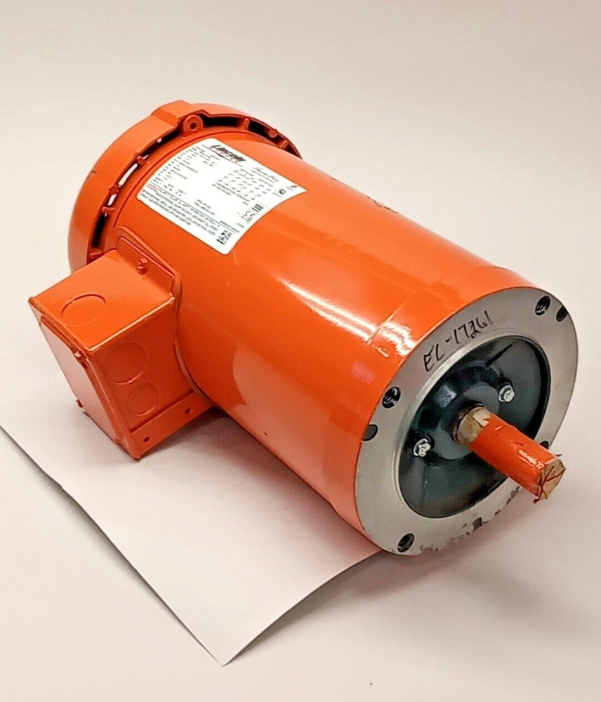 Lincoln V-LM34154AA Used Electric Motor S3F4B1.5TCN61 3ph 1-1/2hp 1755/1450rpm