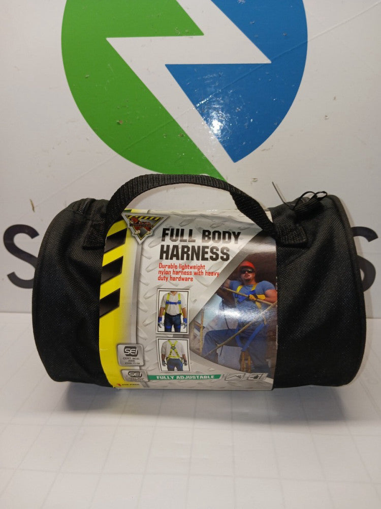 NEW WORKHORSE NYLON FULL BODY HARNESS FULLY ADJUSTBALE