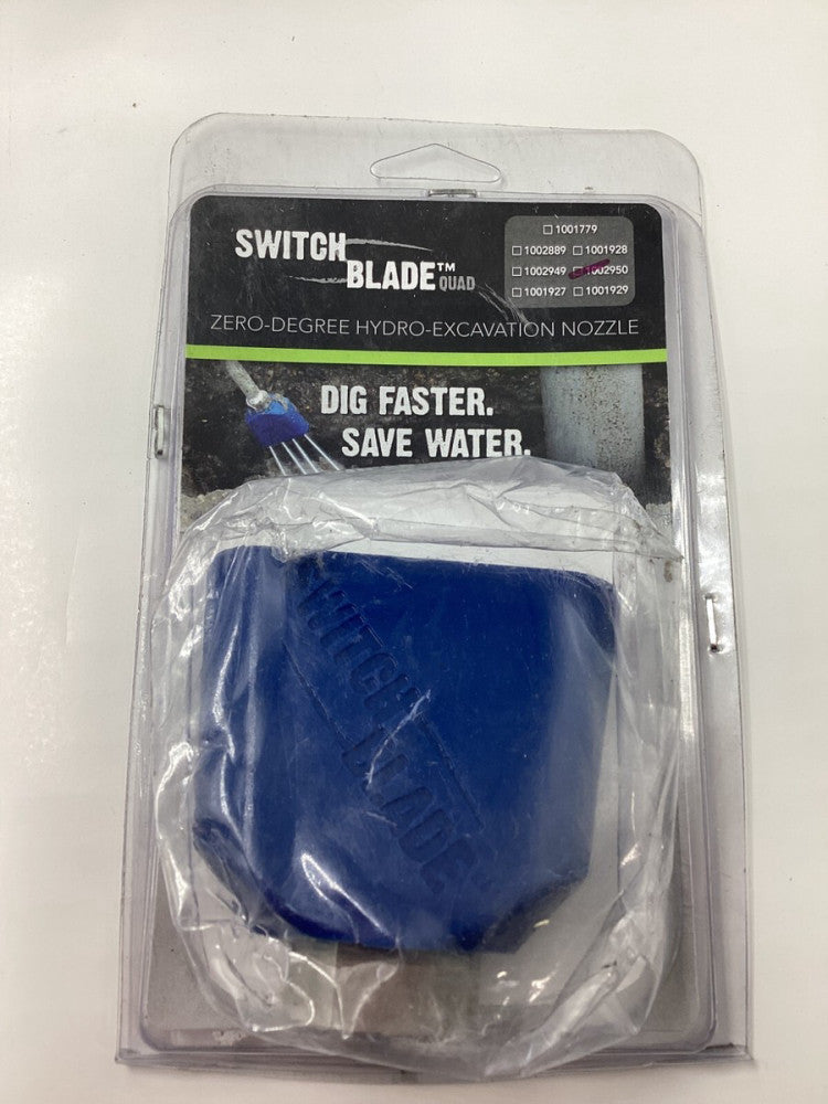 Hydra FlexSwitchblade Quad #2, Zero-Degree Hydro-Excavation Nozzle 1002950