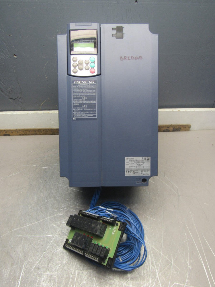 FUJI FRENIC-VG FRN22VG1S-4E 480V 22KW 45A INVERTER XLNT TAKEOUT MINT CONDITION !