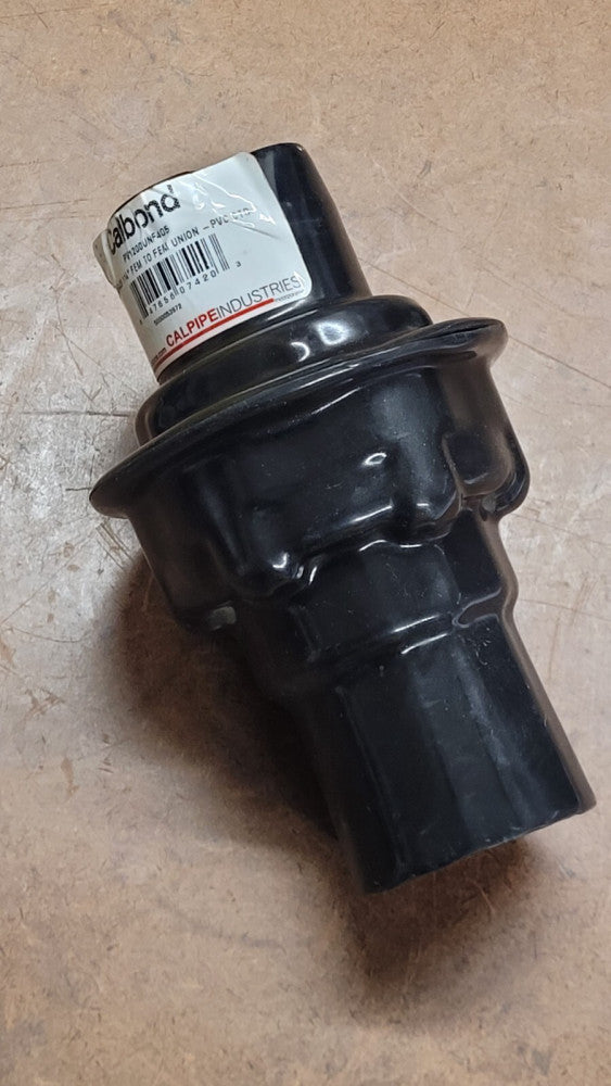 Calbond PV1200UNF405 1-1/4" Female to Female Union Conduit PVC Coated