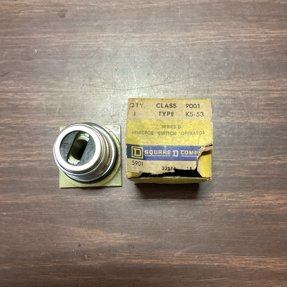 Square D 9001-KS-53 Selector Switch W/O Twist Top - New in Box