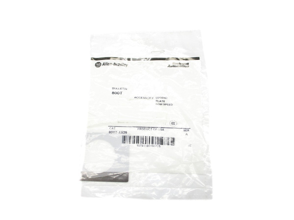 ALLEN BRADLEY 800T-X525 SER. A NSMP