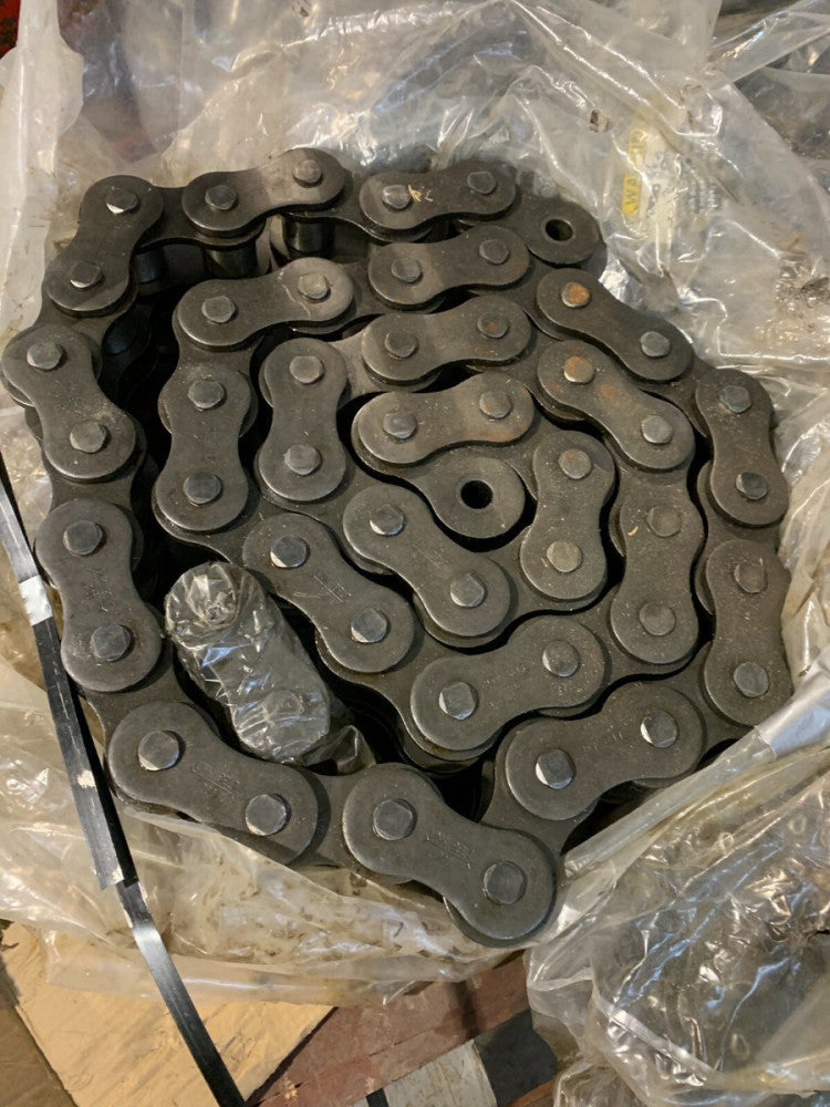 10FT LINK-BELT 200 TRIPLE ROLLER CHAIN RC 200-3 COT 48 LINKS COTTERED R2003C10BX