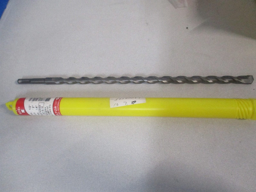 Relton (207814) 1/2″ x 12" x 14" OAL Carbide-Tipped Rotary & Hammer Drill Bit