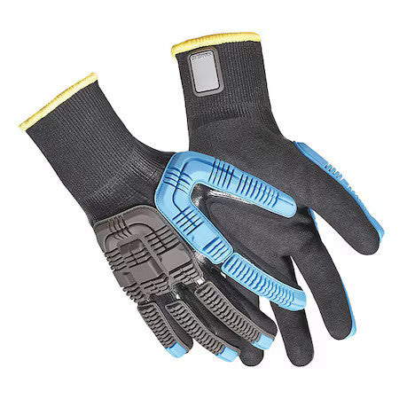 Honeywell 41-4438Bl/11Xxl Knit Gloves, Cut Level A4 ,Double Dipped ,Nitrile