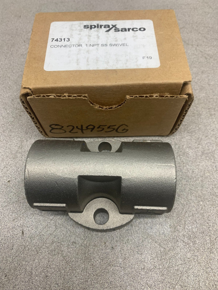 NEW IN BOX SPIRAX SARCO 1" NPT SS CONNECTOR 74313