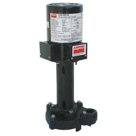 Dayton 4Jph3 Pump, Coolant, 1/8Hp, 115/230V, 2.15/1.08Amp