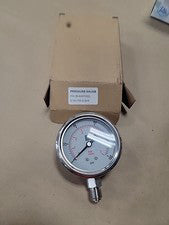 United Instruments 25-500FG02L Pressure Gauge, 0-100 PSI/BAR E30