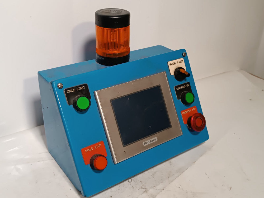 Unbranded Operator Interface Enclosure Panel with Pro-Face Digital HMI