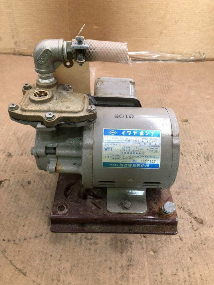 IWY WPT-202 Brass Air Pump 200/200-220V 220/260W 3PH 18m