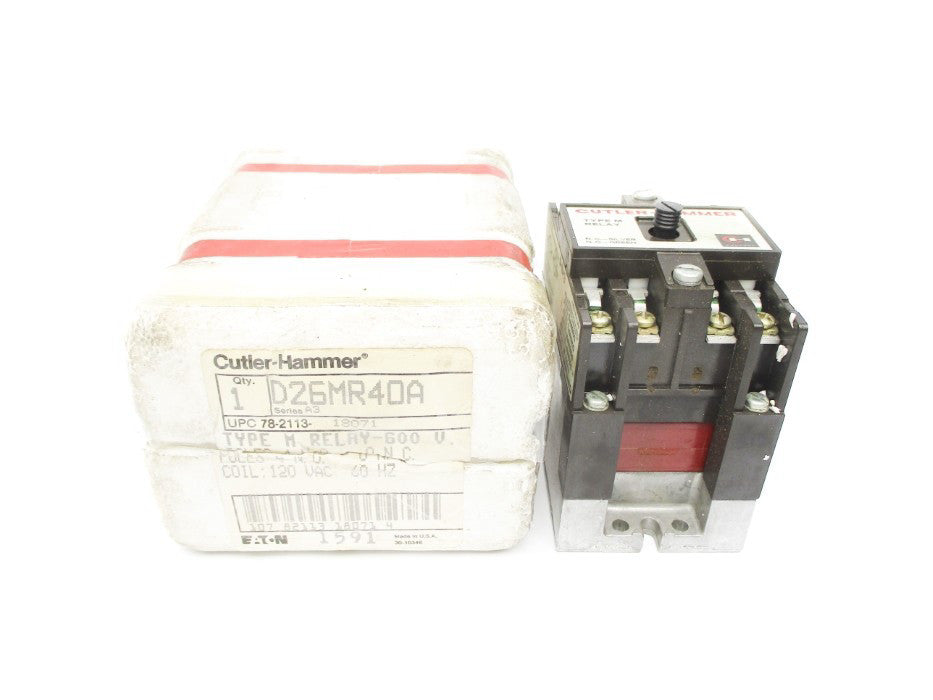 CUTLER HAMMER D26MR40A SER. A3 120VAC NSMP