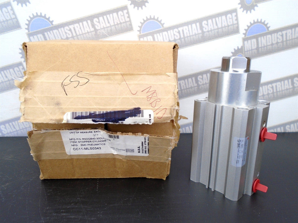 SMC - RSDQB40-30-DUM01205 - ADJUSTABLE RSQ Fixed-Height Stopper Cylinder (NEW)