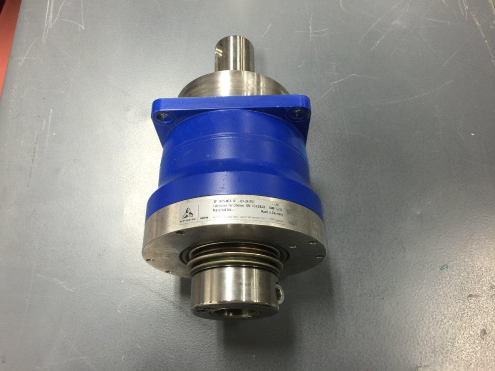 Alpha Wittenstein SP-100S-MC1-10-1G1-2K-PS1 Gear Reducer, 10:1 Ratio 