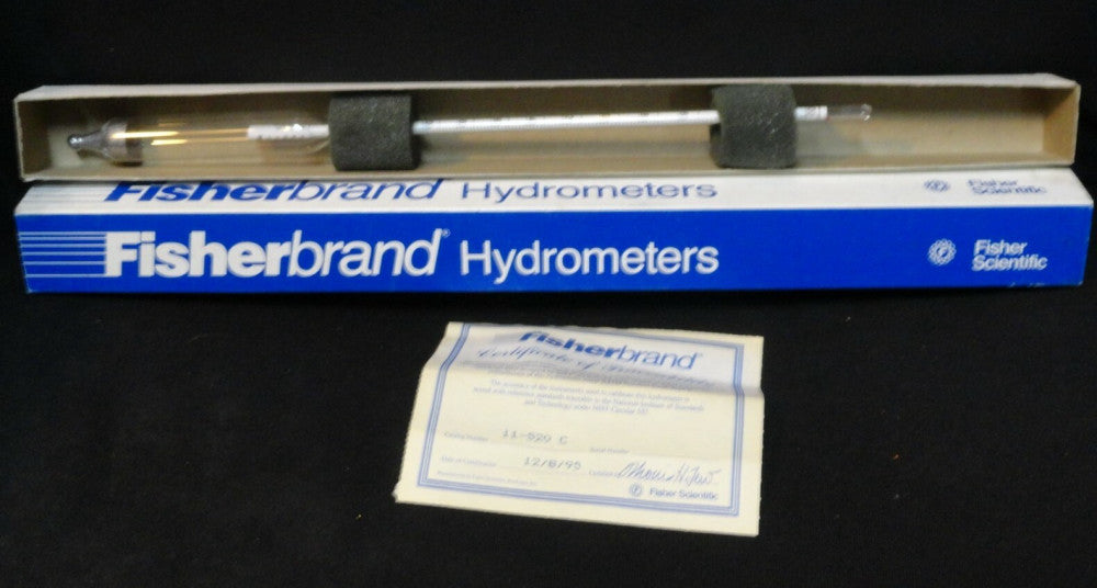 Fisherbrand - FISHER - HYDROMETER - (NEW in the BOX) - 11-520C - 1.40-1.62