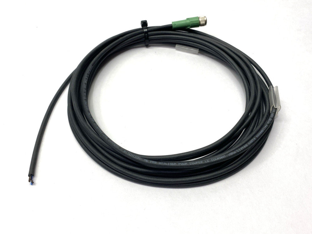 Phoenix Contact SAC-3P-5,0-PUR/M 8FS Double-Ended Cordset M8 1669628 CUT LEADS