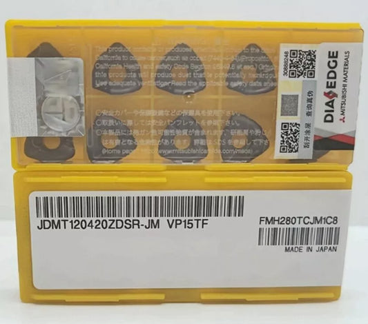 10PCS/Brand New MITSUBISHI JDMT120420ZDSR-JM VP15TF CNC Blade