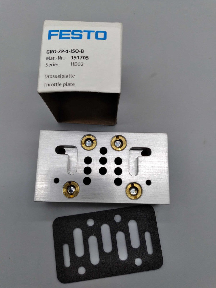 Festo GRO-ZP-1-ISO-B Throttle plate HD02 Series 151705 