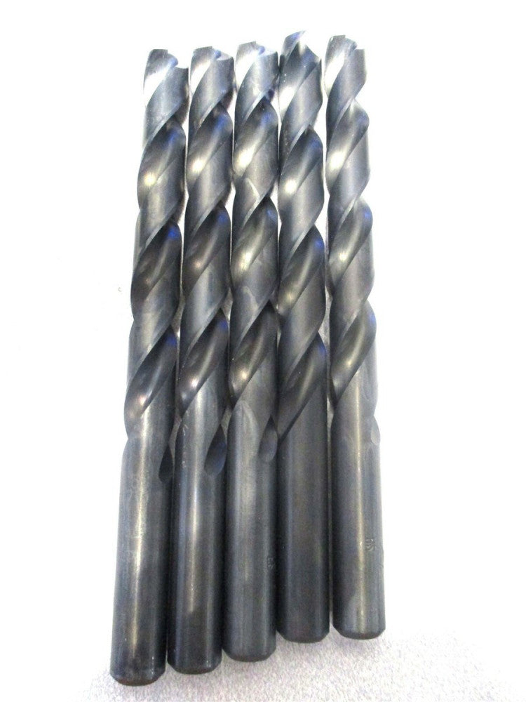Chicago-Latrobe (57396) Z .4130 x 5-1/4 OAL 2-Flute RH HSS Jobber Drill - 5 QTY