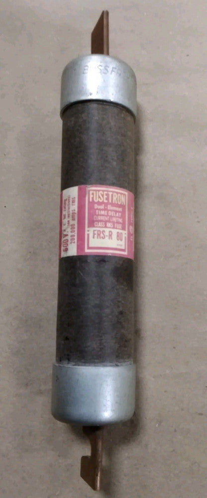 BUSSMANN FRS-R-80 FUSETRON FUSE 80A 600V C1