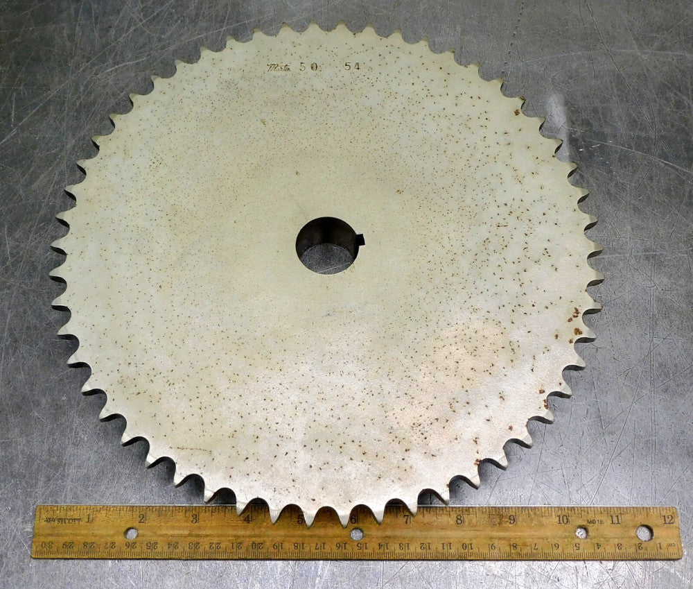 Martin 50B54 Roller Chain Sprocket #50 54 Teeth 1-1/4" Bore Keyed