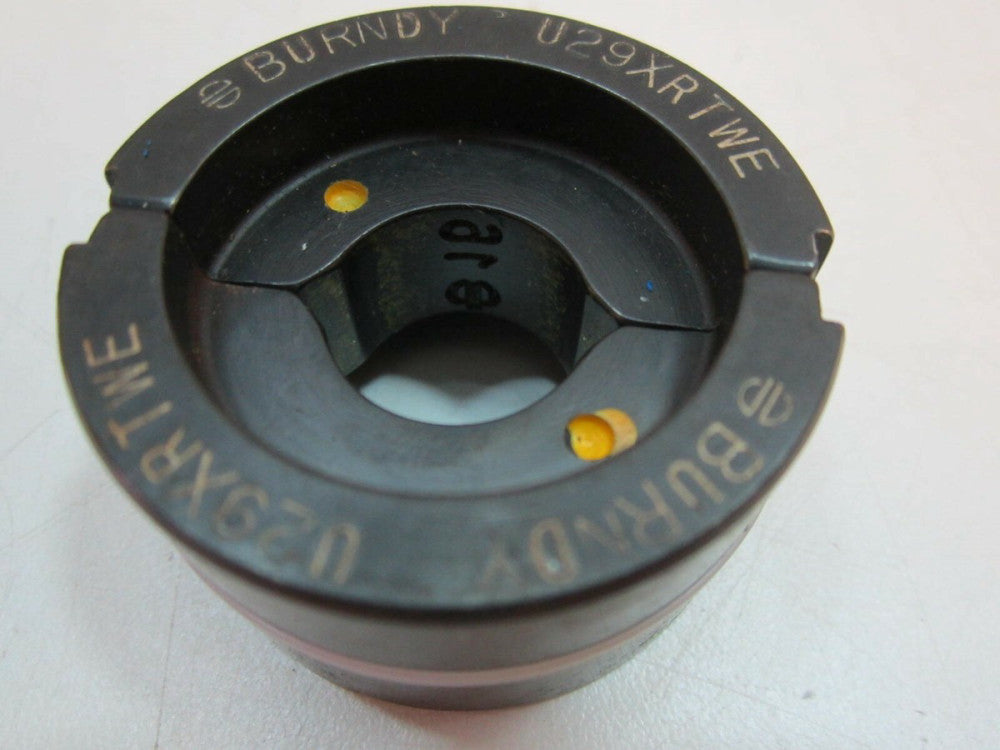 Burndy (U29XRT) Index 16 Yellow Hydraulic Crimper Black Oxide U Die Set 
