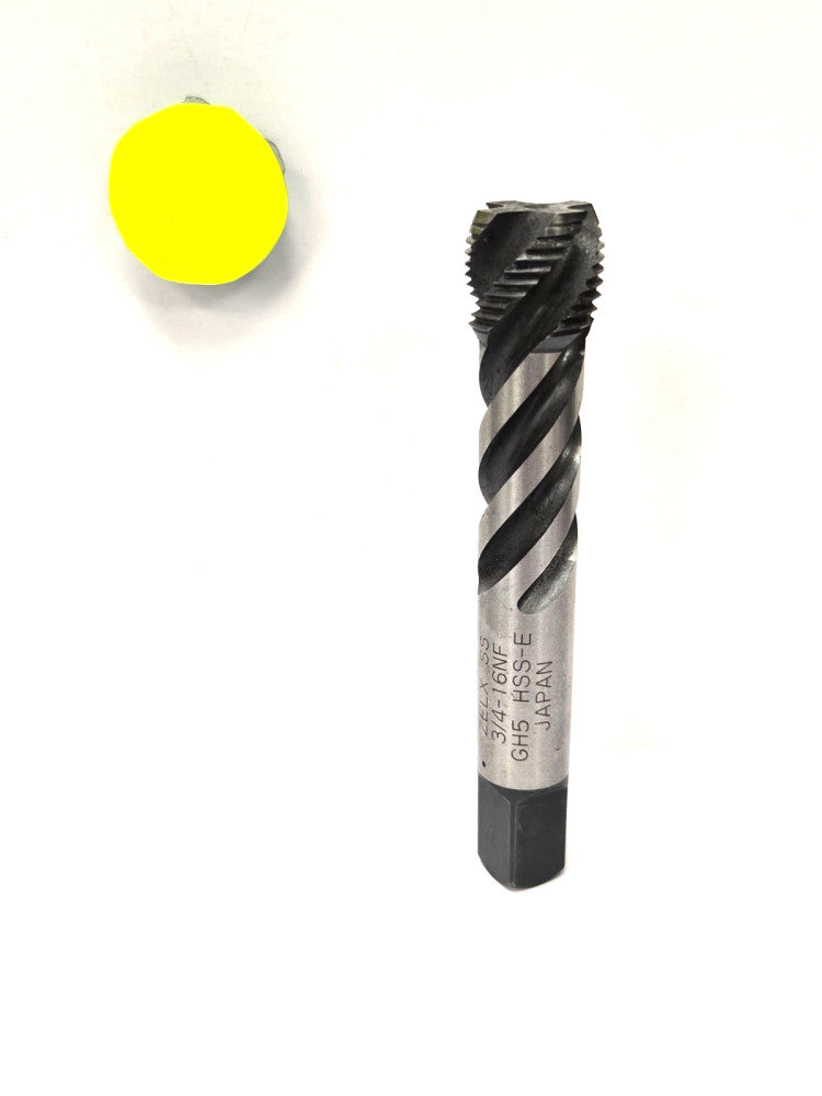 YMW SPIRAL FLUTE  BOTTOMING CHAMFER TAP*3/4-16 NF GH5 HSS-E