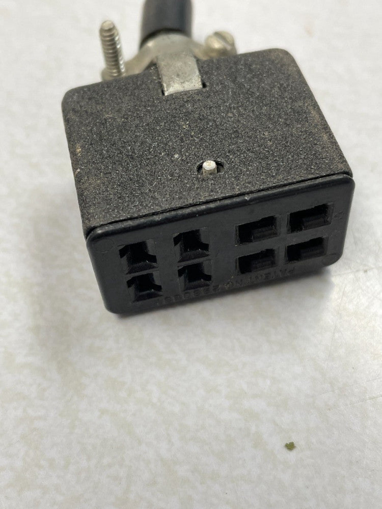 Used Cinch Jones Female S-308-CCT Angle Bracket S-308CCT 8 Pin Connector