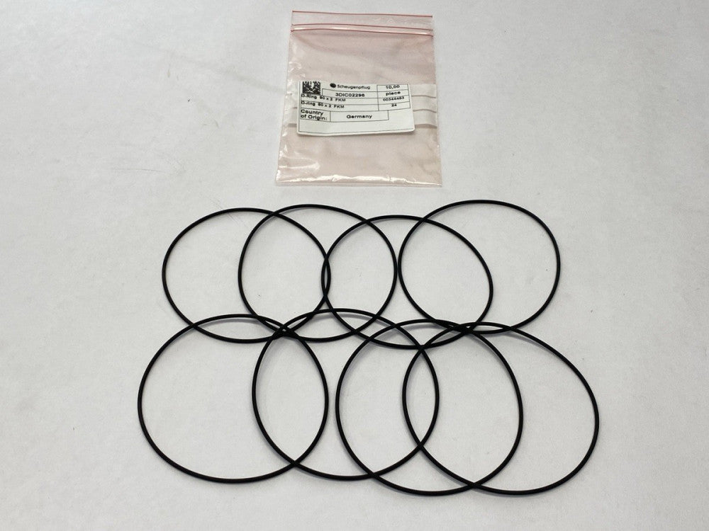 Scheugenpflug 3DIC02296 O-Ring 90,0 x 2,0 FKM LOT OF 8