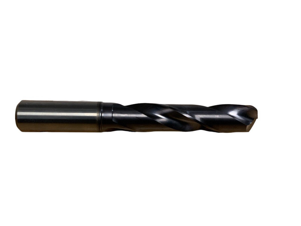 Jobber Length Drill Bit: 3/4″ Dia, 140 °, Solid Carbide