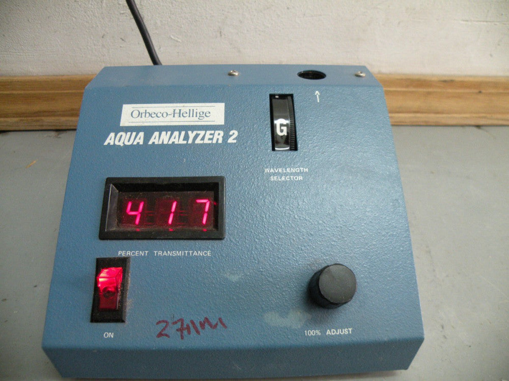 USED AQUA ANALYZER 2 / II ORBECO - HELLIGE 952-03