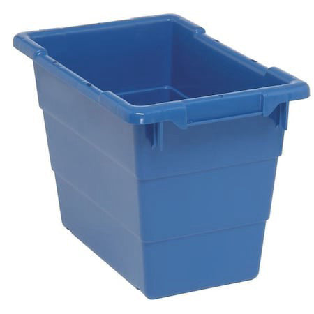 Quantum Storage Systems Tub1711-12Bl Storage Container, 5.5 Gal, 17-1/4 In L,