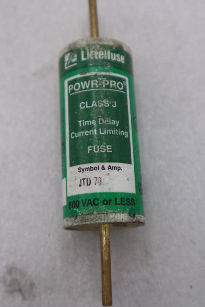 LITTELFUSE JTD 70 POWER PRO CLASS J 600 VAC FUSE STOCK #K-3772