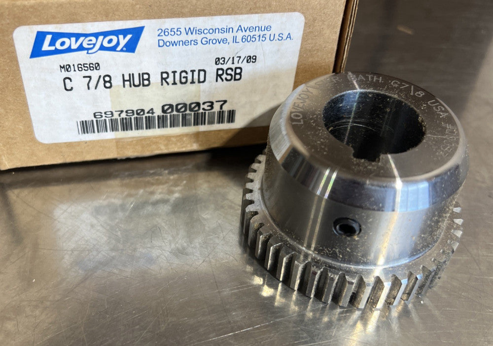 Lovejoy 69790400037 C Type 7/8 Hub Rigid RSB M492380 697904 00037 Universal Nos