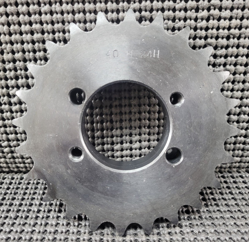 MARTIN SPROCKET 40H24H 1/2" PITCH 24 TEETH H BUSHING ROLLER CHAIN SPROCKET