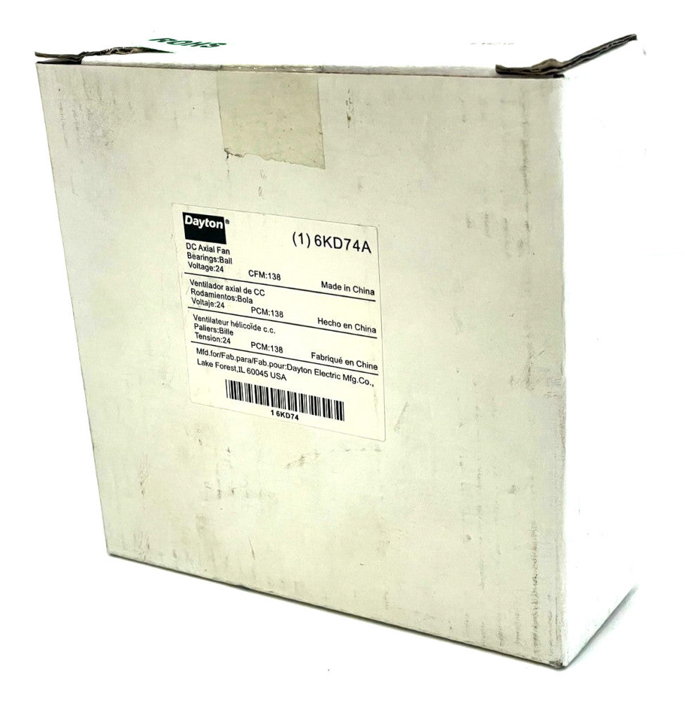 NEW DAYTON 6KD74A AC AXIAL FAN VOLTAGE 24