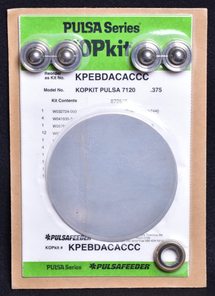 Pulsafeeder Pulsa Series Kopkit 7120 .375 KPEBDACACCC  Factory Sealed