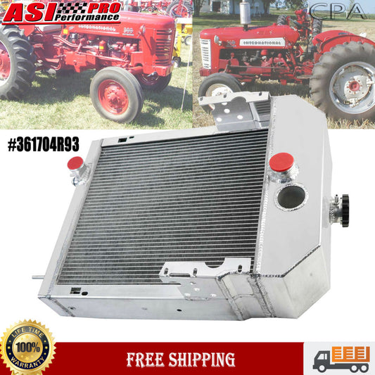 4 Row Radiator Fit For 300 350 Case International Farmall Tractor 361704R93 NEW