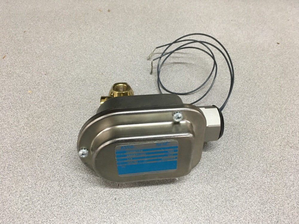 NEW NO BOX ASCO RED HAT SOLENOID VALVE 1/4" PIPE SIZE NS8320174