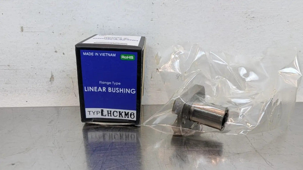 MiSUMi LHCKM6 Flange Type Linear Bushing for 6mm ID 10mm OD x 19mm Long