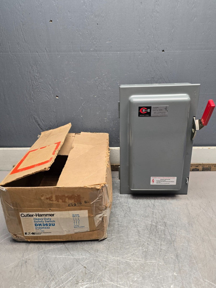 CUTLER-HAMMER DH362U HEAVY-DUTY SAFETY SWITCH 60A,NEW IN BOX!