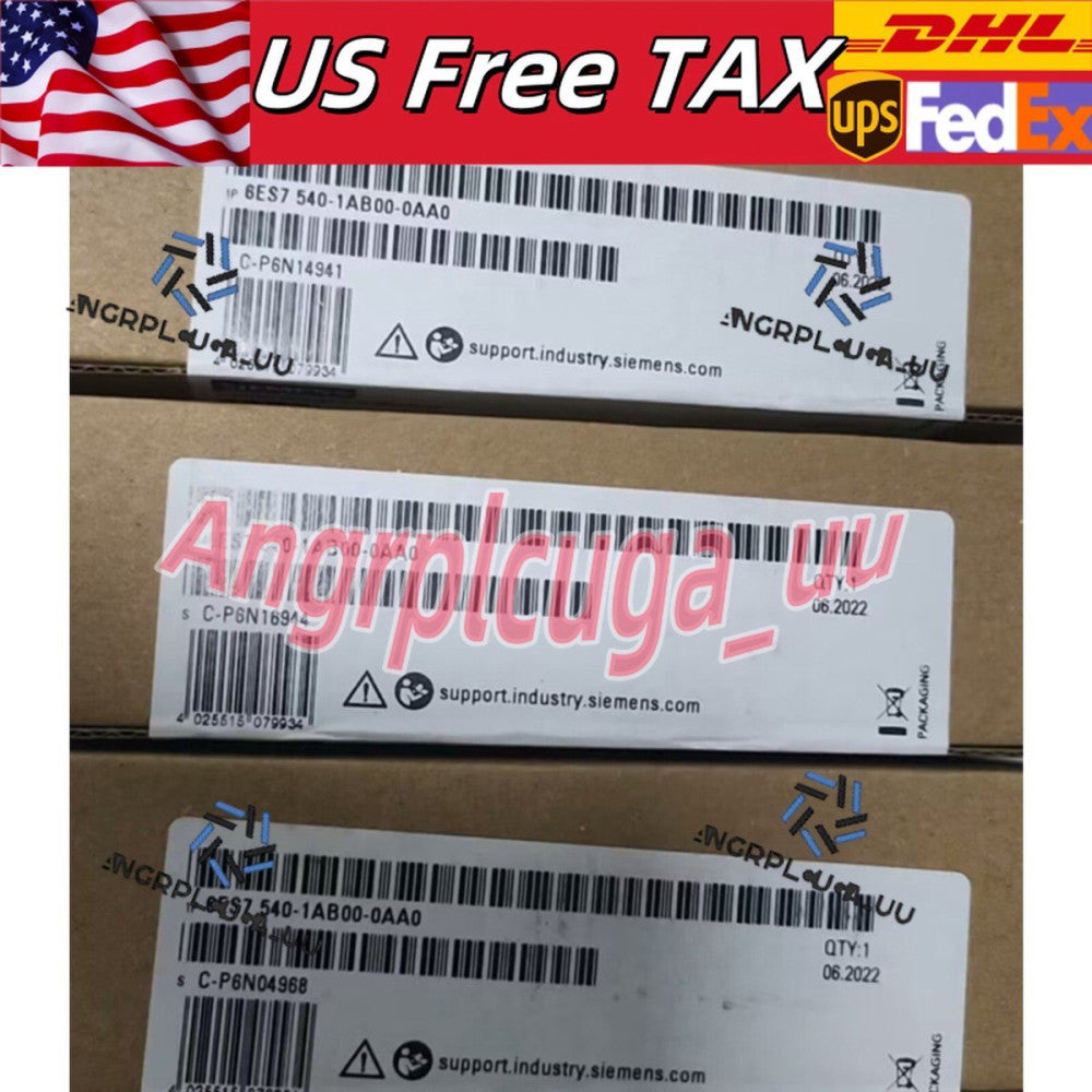 New Siemens 6ES7540-1AB00-0AA0 6ES75401AB000AA0 SIMATIC S7-1500